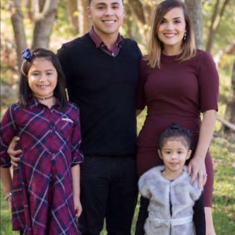 Super cute burgundy dress